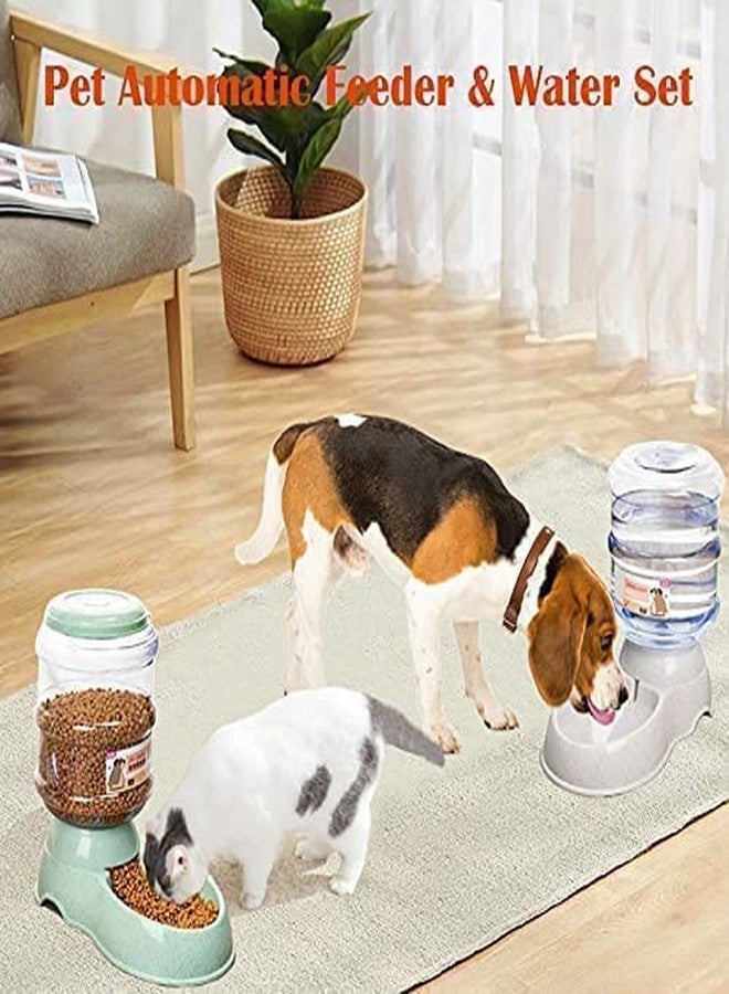 Sajag Automatic Pet Water Dispenser 3.8L Large Capacity Self-Dispensing Gravity Pet Feeder Waterer Cat Dog Feeding Bowl Drinking Water/Automatic Feeding Pet Supplies - Image 4
