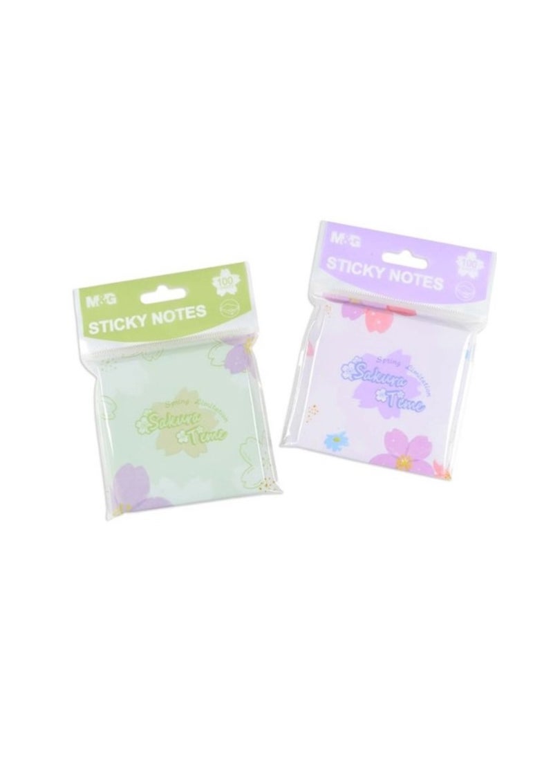 M&G M&G Chenguang Sakura sticky notes 100sheets - No:YS-444  - Image 1