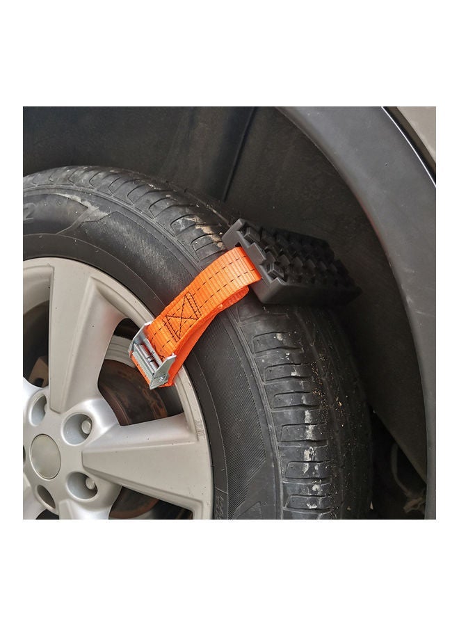 NIBEMINENT Car Tire Anti-Skid Traction Blocks Snow Mud Sand Mats For SUV Sedan - Image 3