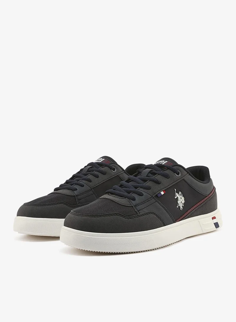 U.S. Polo Assn. Navy Men's Navy Sneakers - Lightweight with Breathable and Comfortable Shoes for Men | Best Price UAE
