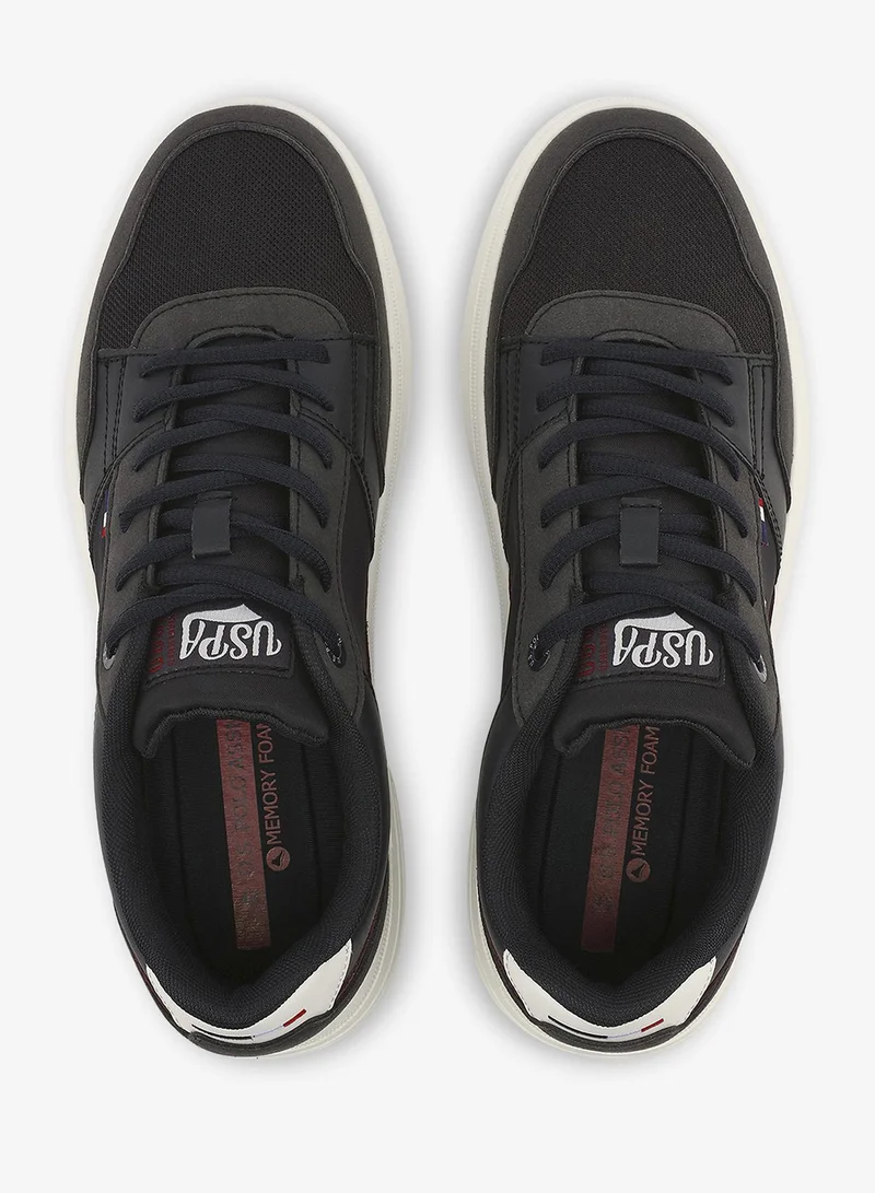 U.S. Polo Assn. Navy Men's Navy Sneakers - Lightweight with Breathable and Comfortable Shoes for Men | Best Price UAE