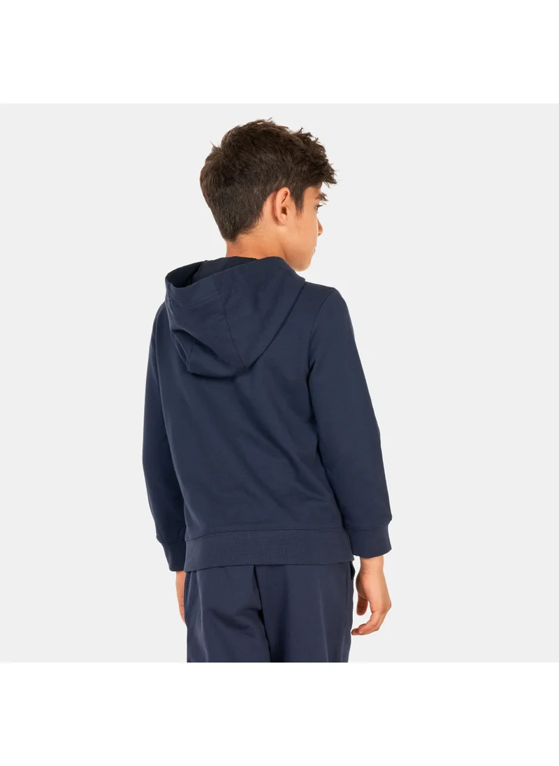 EA7 Emporio Armani Kids' Train Logo Series Hoodie