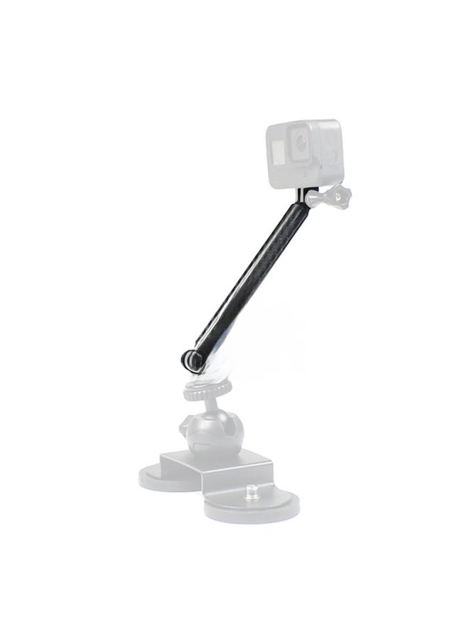 For Insta360 OneXR Gopro11 Extension Arm Carbon Fiber Metal Selfie Stick Helmet Holder Bracket-Color:Carbon Fiber Arm -98mm (Pack Of 3) - Image 4