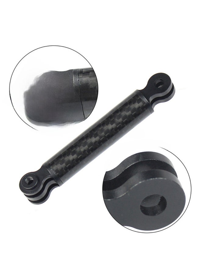 For Insta360 OneXR Gopro11 Extension Arm Carbon Fiber Metal Selfie Stick Helmet Holder Bracket-Color:Carbon Fiber Arm -98mm (Pack Of 3) - Image 3