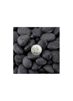 Generic Nicunom Black Pebbles, Natural Decorative Aquarium Gravel River Rock Stones for Aquariums, Landscaping, Vase Fillers, Succulent, Garden  - Image 2