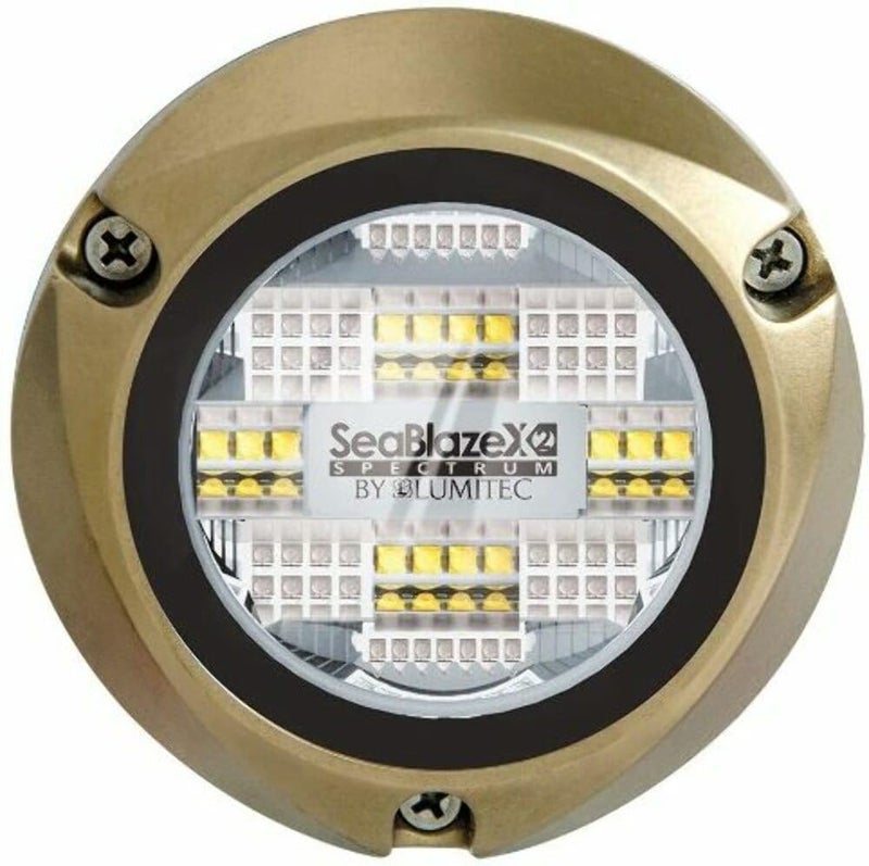 Lumitec SeaBlaze X2 Underwater Light, Bronze, Spectrum RGBW, One Size - Image 1