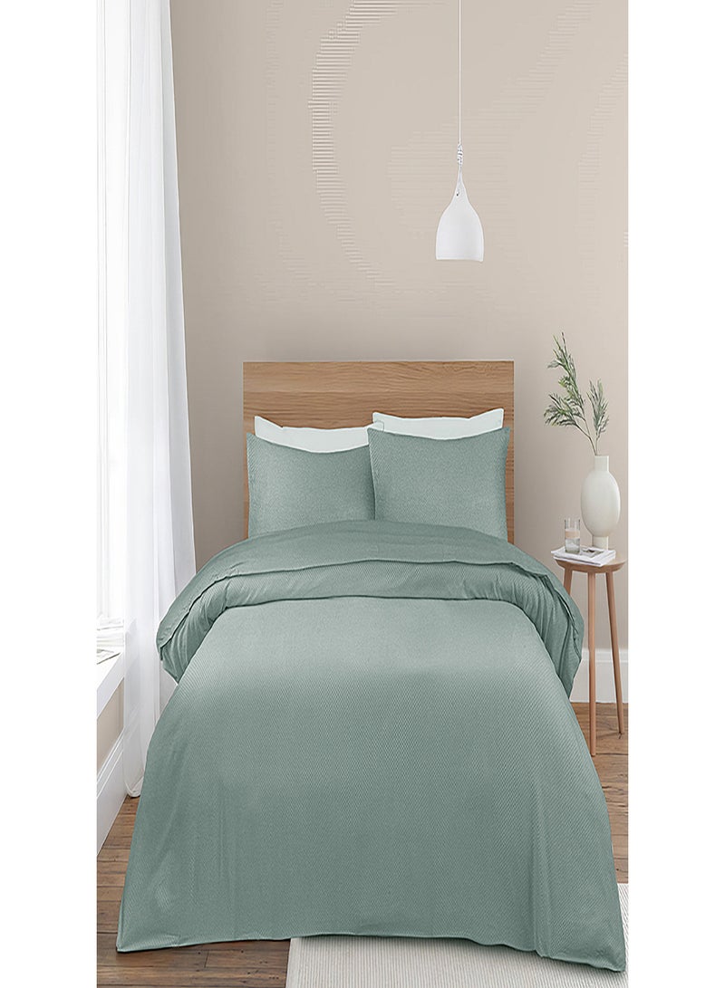 باشاهوم غطاء لحاف 240x260 سم+ 2 غطاء وسادة الحجم: 50x70 سم. - Image 1