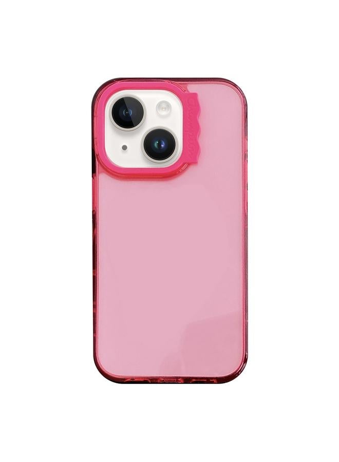 Zaboon Case For iPhone 13 Colorful Wavy Circle PC Hybrid TPU Phone Case - Image 1