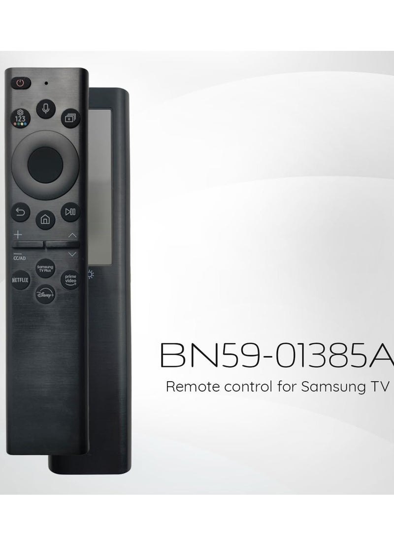 ELTRAZONE - Original OEM BN59-01385A Solar Voice Remote Control (2021) for Samsung Smart TVs – Compatible with Neo QLED, The Frame, and Crystal UHD Series - Image 1