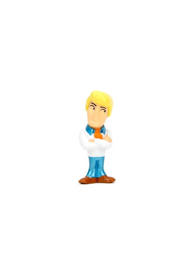 Jada Toys Jada Toys - MetalFigs 2.5" Scooby-Doo! 5-Pack - Shaggy, Scooby, Daphne, Velma, Fred - Die-Cast Figures - Collectible Display - Ages 8+  - Image 4