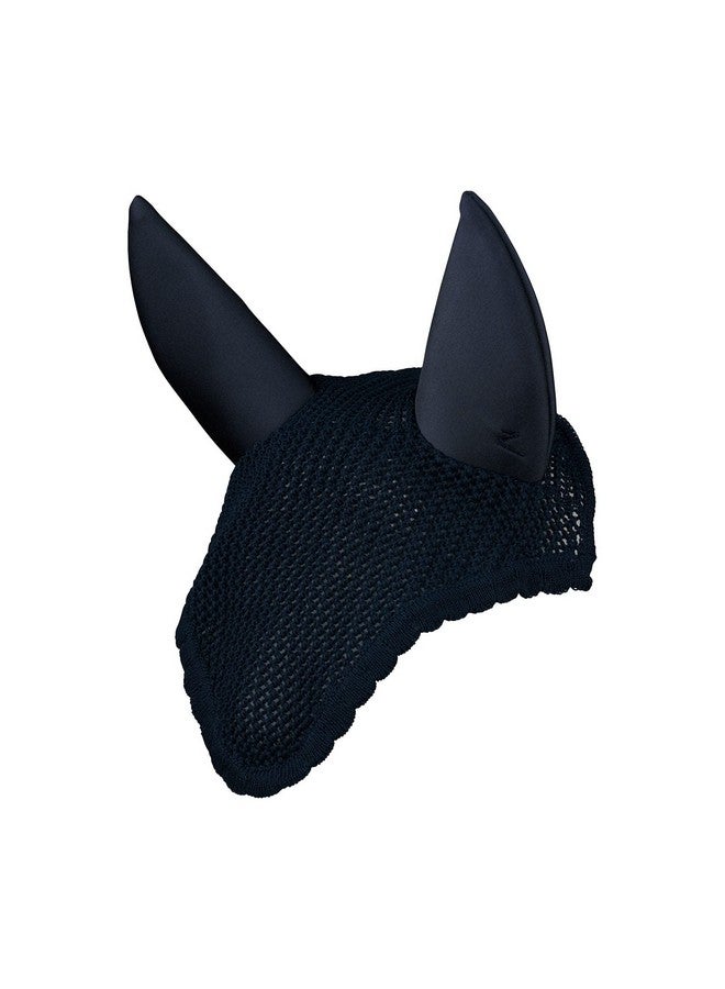 هورز قبعة أذن حصان كروشيه من هورز ماركيز | حماية من الذباب عازلة للصوت - أزرق داكن - حصان - Image 1