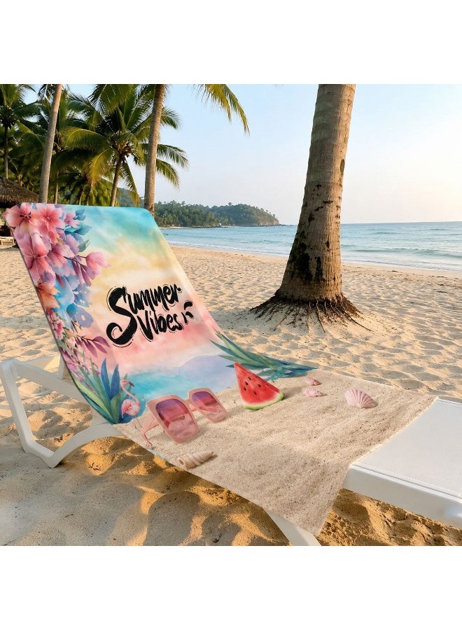Microfiber Quick Dry Beach Blanket, Towel, Suitable For Swimming,Travel, Camping,Yoga Mat Outings Summer Beach Essentials - Image 3