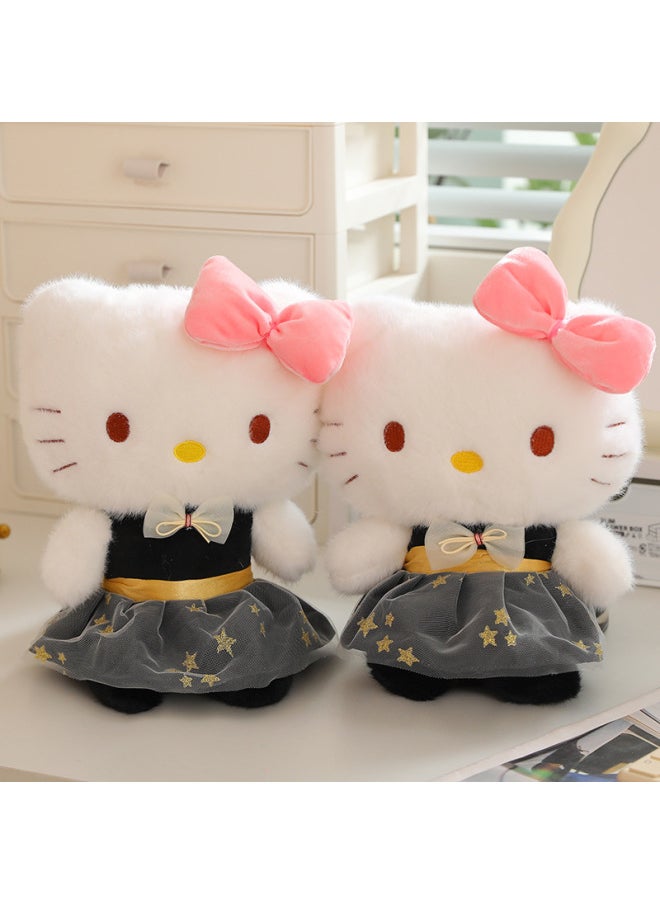 Generic - Eight-inch Grab Doll Plush Toy Love Bear Cute Seven Dolls Doll Manufacturers Gift Toys Wholesale-Specifications:Star Skirt Kt Cat-Color:8inch - Image 1