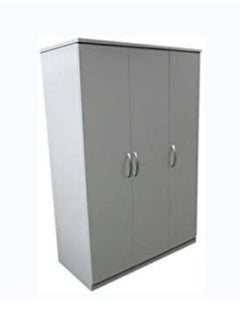 R2R FURNITURE 3 Door White Cupboard For Good Storage 
