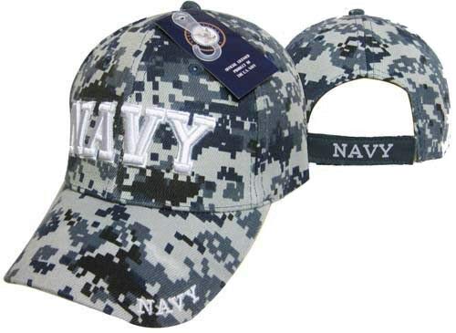 AES Military Veteran 3D Letters Digital Camo ACU Embroidered Cap Hat (Licensed) - Image 3