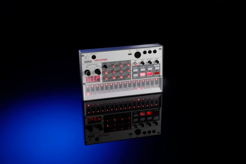 Korg volca sample 2 Digital Sample Sequencer w/ 100 Sounds, Step Sequencing, Reverb, Sync I/O, and USB/MIDI - Image 3