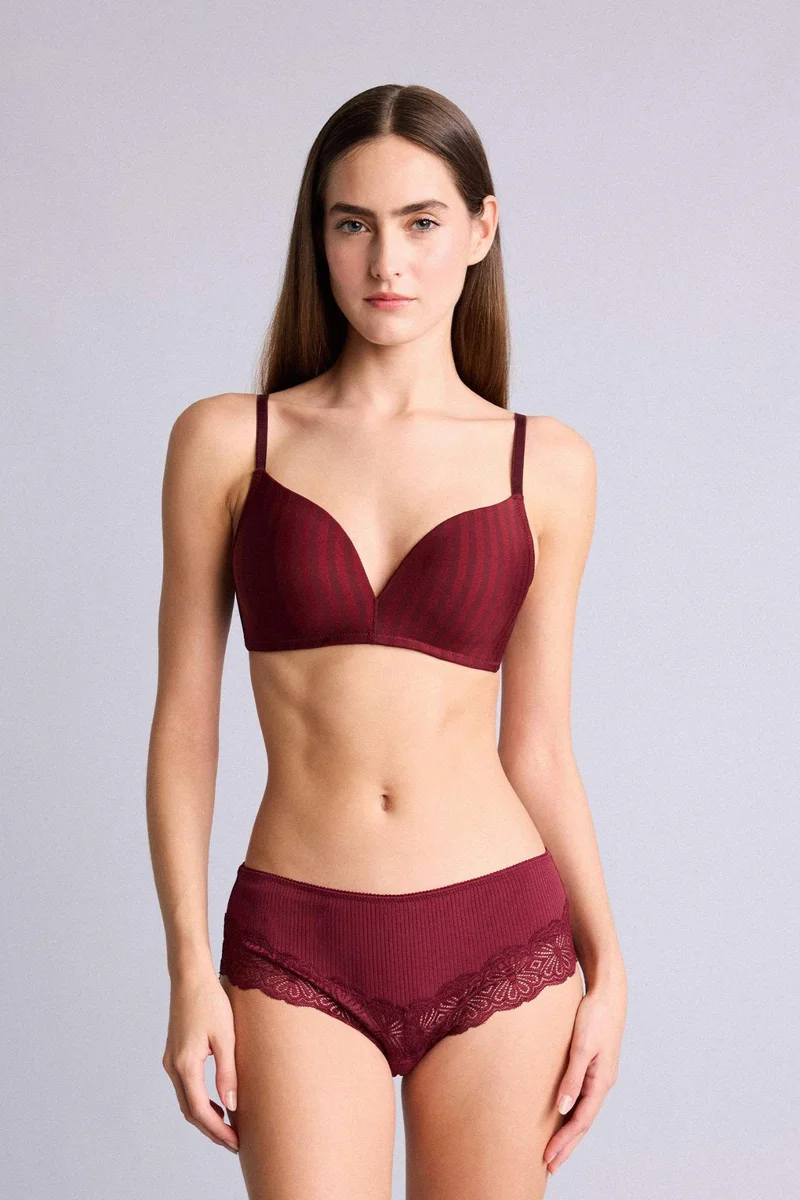 ديفاكتو Micro Coated Padded Wireless Bra