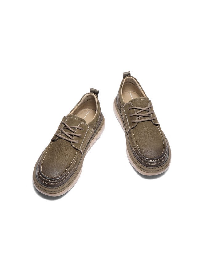Belle Outdoor Trendy Work Shoes For Men, 2025 New Soft-soled Hazelnut Toast Shoes A1864am5, Khaki Color, Size 44 - Image 5