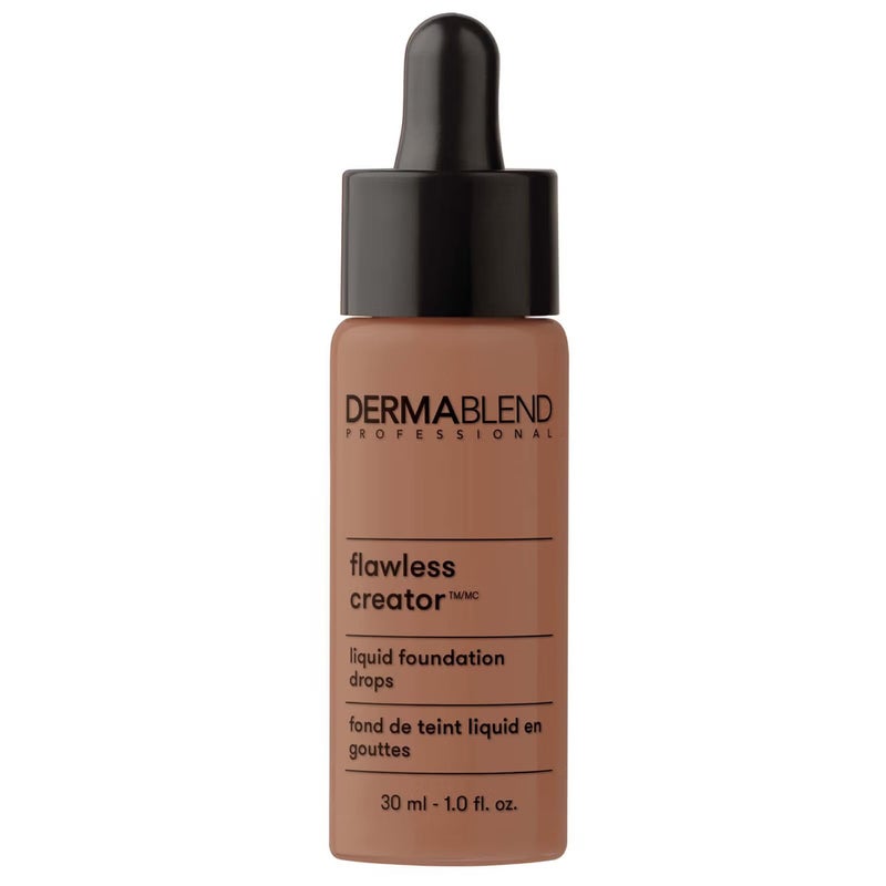 Dermablend Flawless Creator Lightweight Foundation, 75W: For tan to deep skin with warm, yellow undertones, 1 Fl Oz - Image 1
