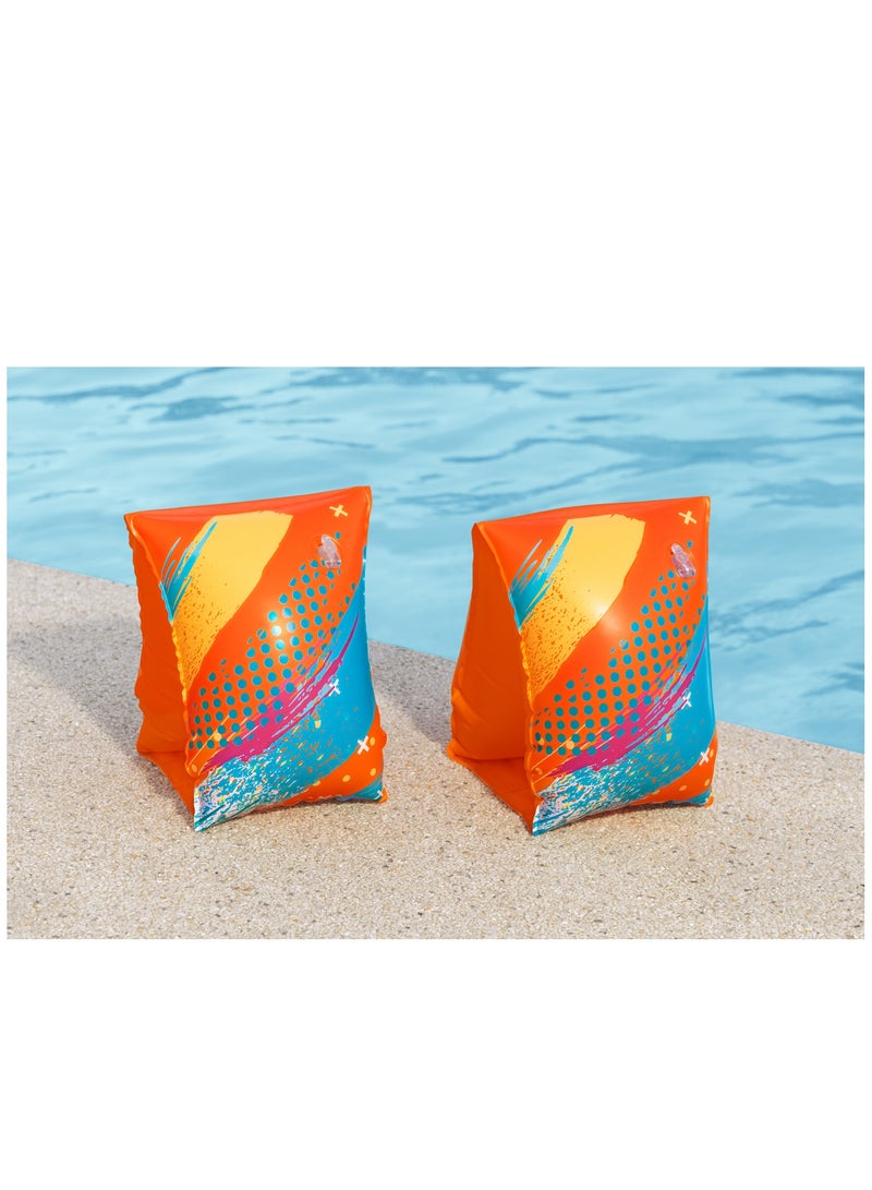 Bestway Swim Safe Inflatable Colorful Swimming Arm Bands 25x15cm - Image 5
