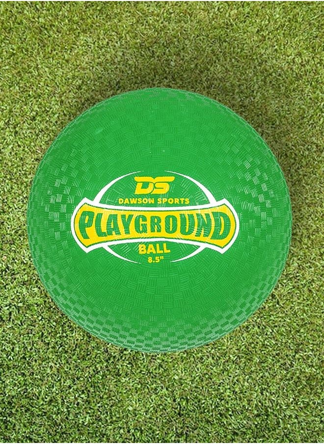DAWSON SPORTS - Sports Playground Rubber Dodgeball - Green - Image 1