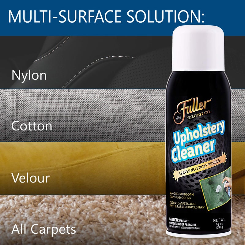 Fuller Brush Upholstery Cleaner - Multi Surface Solution - Rich Foaming Formula Penetrates and Removes Stubborn Stains Eliminates Odors Renews and Restores Surfaces Perfect for Carpets Seats and More - Image 2