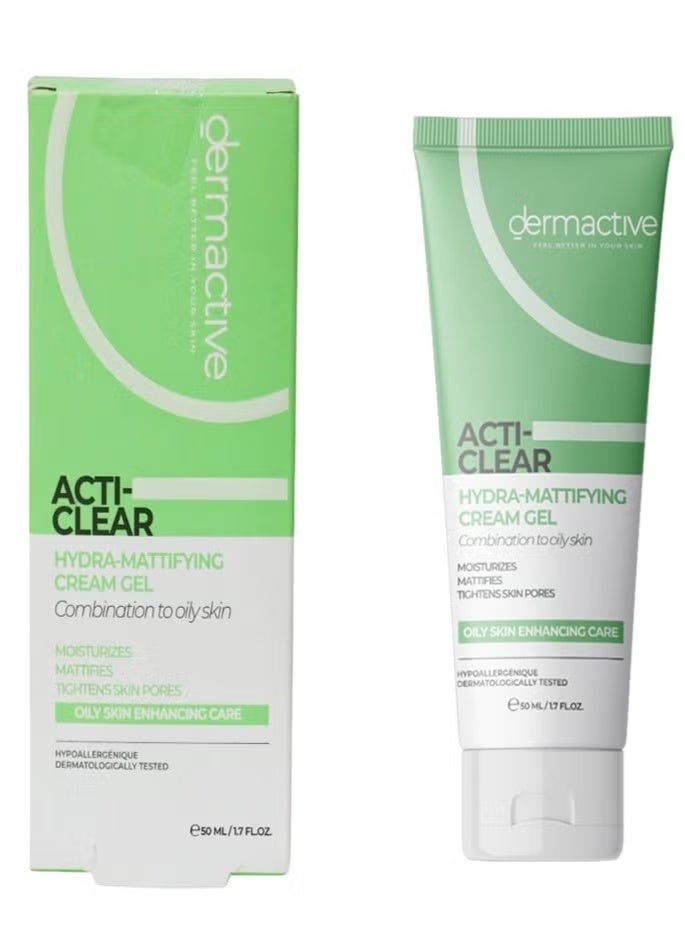 Dermactive Acti-Clear Hydra-Mattifying Gel 50 ml - Image 1
