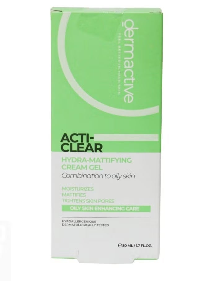Dermactive Acti-Clear Hydra-Mattifying Gel 50 ml - Image 3