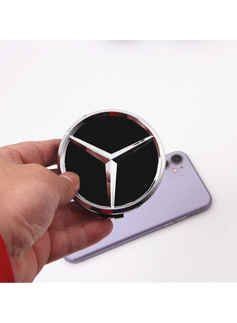 عام قبعات مركز عجلة السيارة 4 قطعة بنز 75 مم / 2.95 بوصة - Image 2