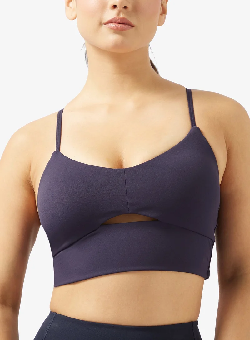 Frwd  Seamless Medium Coverage Cross Back Sports Bra for Women | Best Price UAE