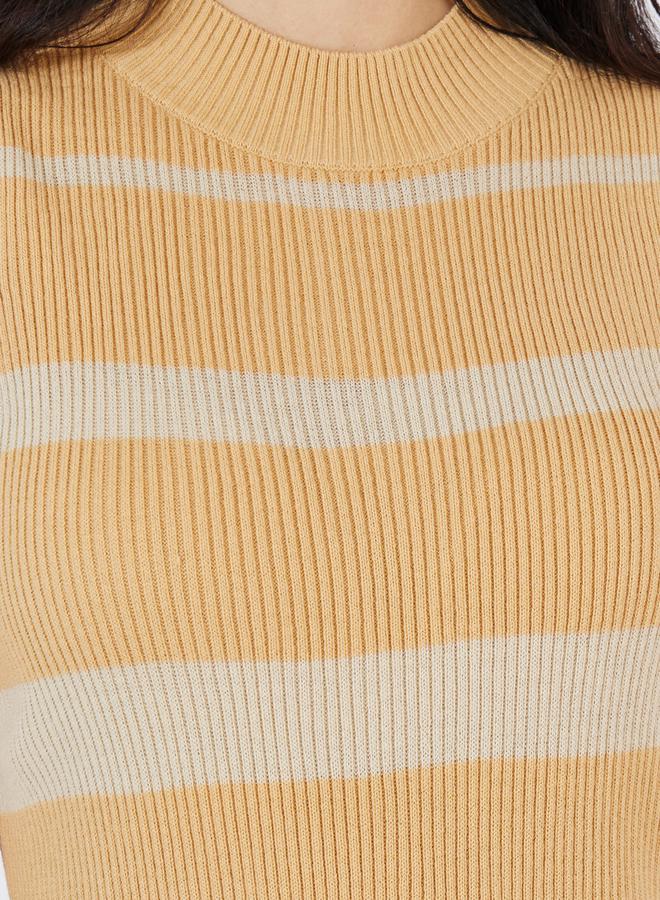Styli Sleeveless Stripe Dress  - Image 5