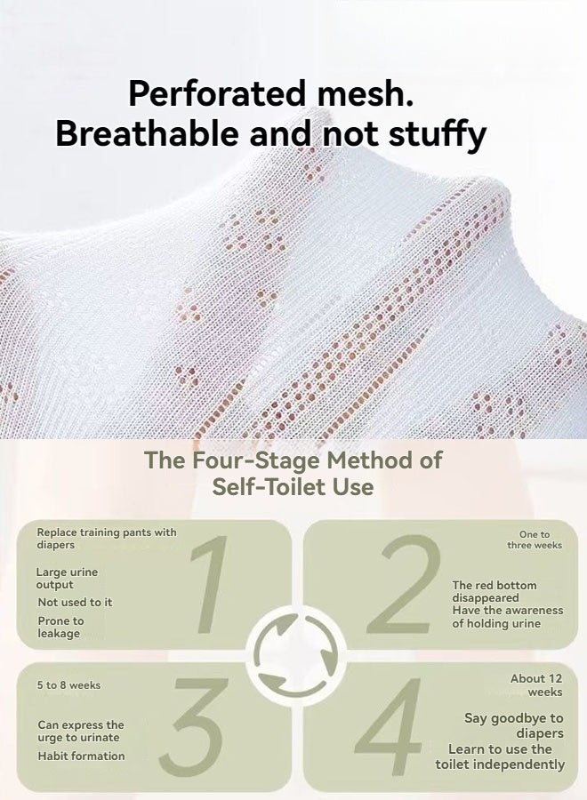 بيوينتي 4 حزمة سوبر امتصاص بنطلون تدريب الوعاء للأطفال الصغار 2-4 سنوات (15-21KG) - Image 4