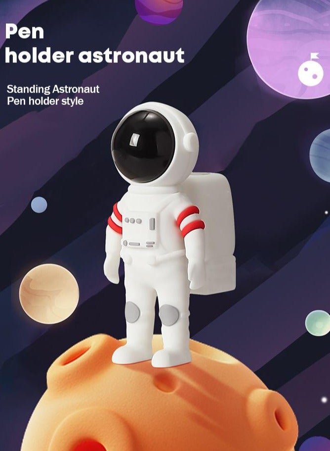Pen holder Astronaut projection Desk Lamp Rechargeable study eye protection Table Light Desktop Bedroom Bedside Night Light - Image 2
