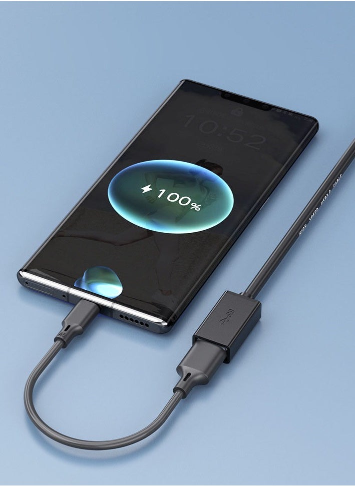 General - USB 3.0 Extension Cable - 1.5m  A-Male to A-Female Extender Cord - USB Data Cable for Computer, U Disk, Mouse, and Keyboard - Lengthened Connection USB Extension Cable - Image 1