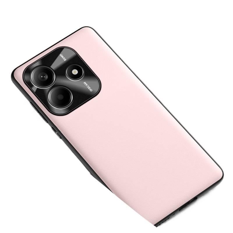 غطاء واقي بسيليكون، حماية من السقوط , مقاوم للخدش، بنفسجي، مقاوم للصدمات لـ Redmi Note 14 من السيليكون باللون الأحمر أثناء التنقل للطاولة للاستخدام الشخصي - Image 3