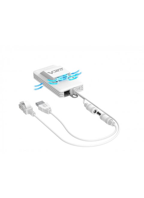Vonets WiFi Extender 2023 Release AC1200 2.4GHz/5GHz Dual Band WiFi Bridge/WiFi to Ethernet/Broader Coverage Than Ever with 1 RJ45 (10/100Mbps) USB/DC Powered for DVR/IP Camera/WiFi Repeater with Fan