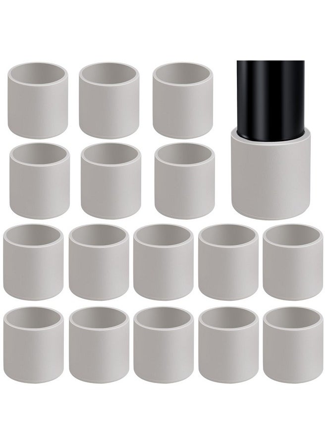 HNYYZL HNYYZL Chair Leg Tips Rubber 16PCS, Folding Chair Feet Replacement Table Chair Leg Caps Anti-Slip, Chair Leg Protectors for Hardwood Floors, Anti-Scratch & No Noise (Gray, 1 inch)  - Image 1