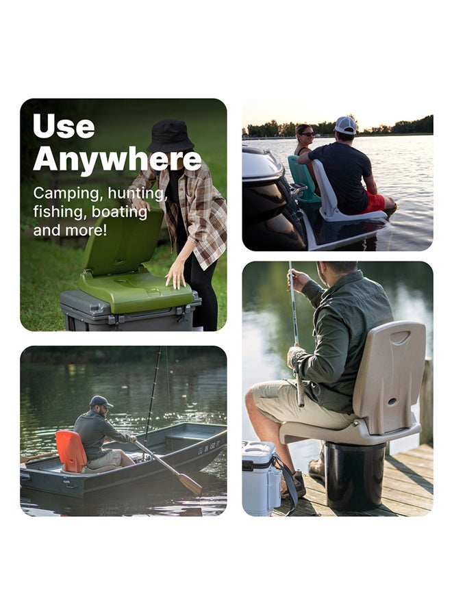 Step2 Flip Portable Folding seat, Brown - Image 4