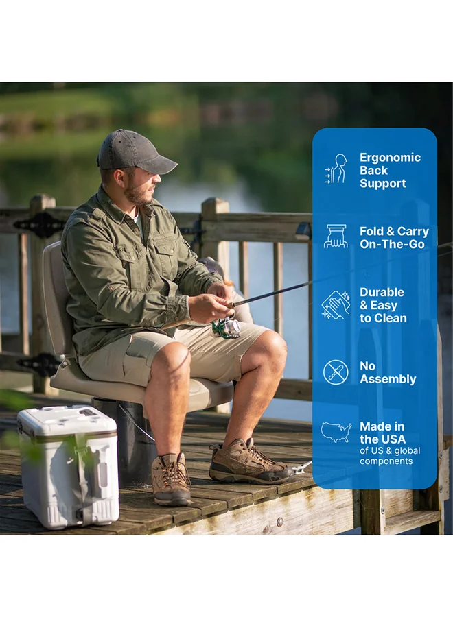 Step2 Flip Portable Folding seat, Brown