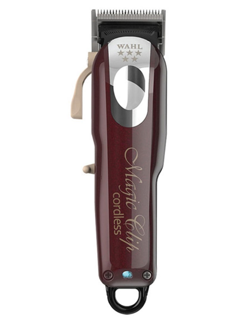 WAHL Magic Clip Cordless Maroon/Silver - Image 1