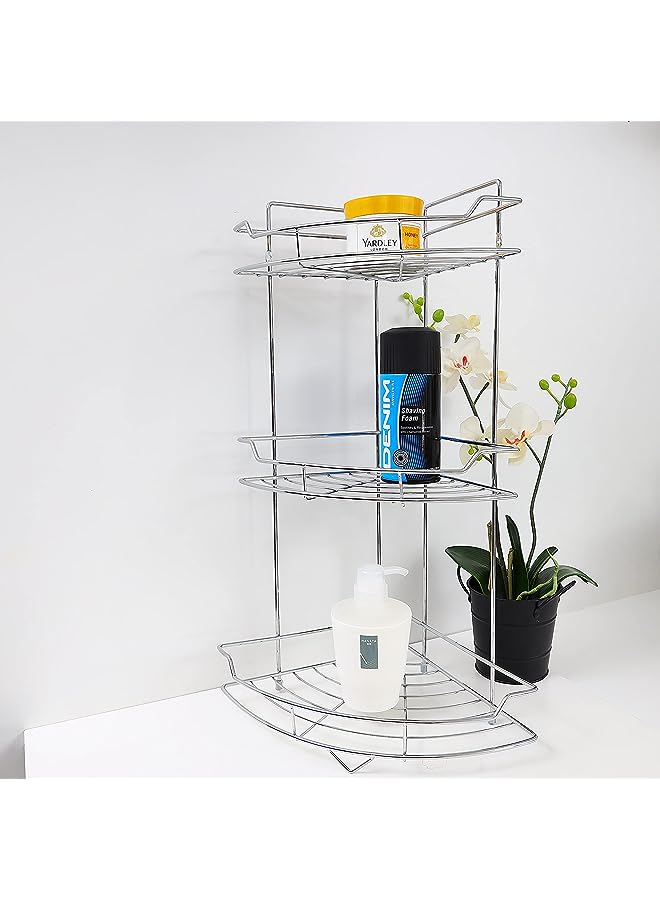 Raxoom Steel 3 Layer Corner Rack [4374] - Image 1