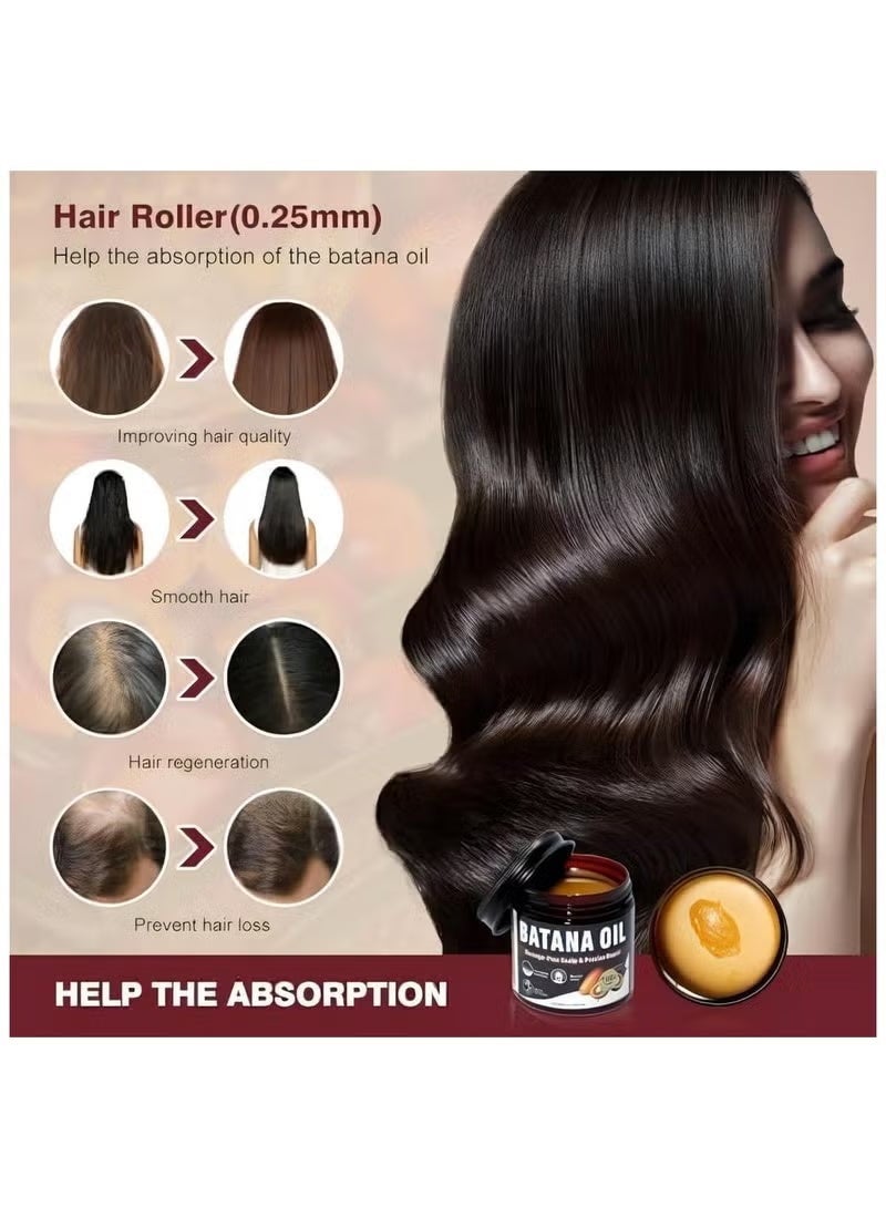 HOEGOA Batana Oil Hair Mask for Hair Care, Hair Growth Oil For Dry and Frizzy Hairs, for Prevent Hair Loss, Men & Women 120g, 4.23 Oz - Image 5