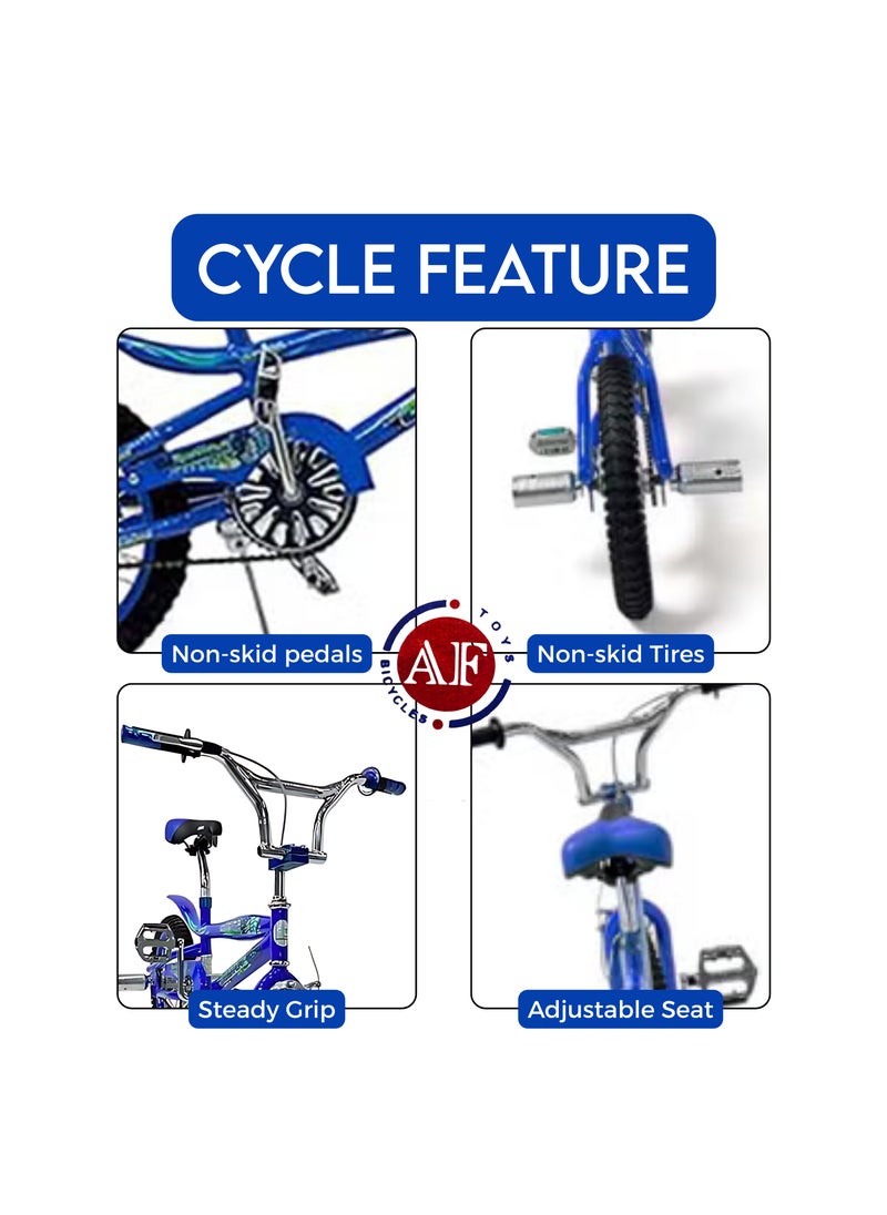 AF BABY United 20-Inch Cobra Bike for Kids with Triple Brake System, Sturdy Frame, Shock Absorbers, and Smooth Tires – Durable Bicycle for Confident, Safe Riding Experience  - Image 5