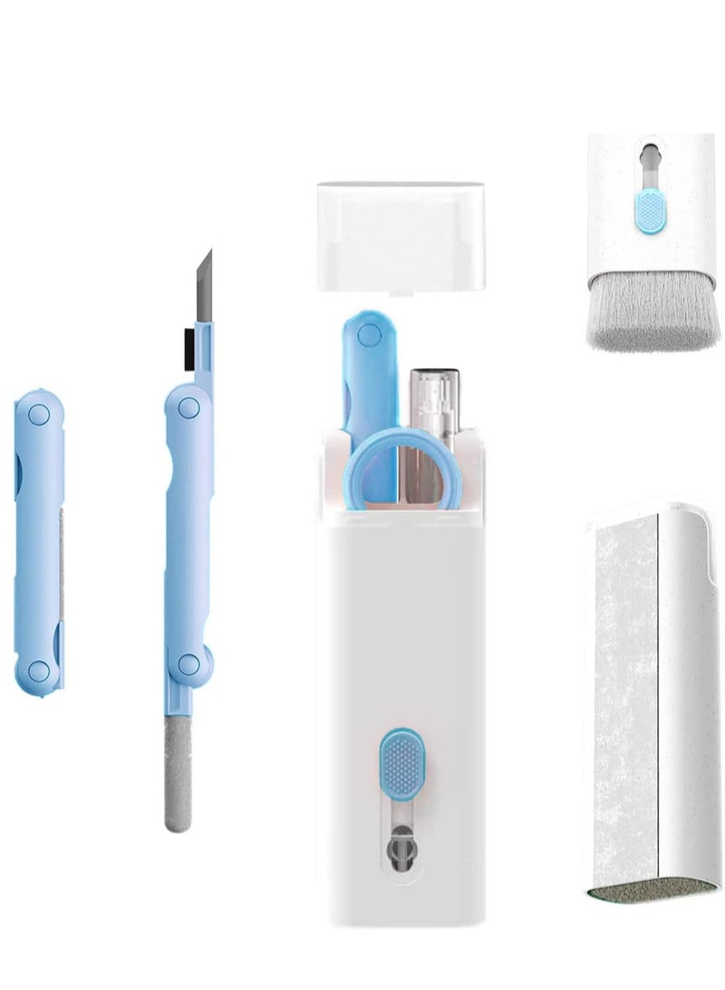 ELTRAZONE 7-in-1 Electronics Cleaner Kit - Keyboard Cleaner kit, Portable Multifunctional Cleaning Tool for PC Monitor Earbud Cell Phone Laptop Computer Bluetooth Earphones - Image 1