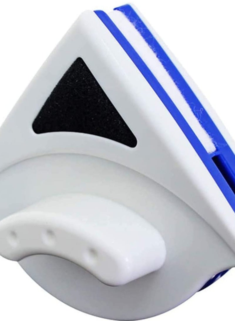 GENNEXT Double-side Magnetic Glass Wiper Window Cleaner Surface Cleaning Brush Triangle Cleaning Tools for High House Glass Windows - Image 2