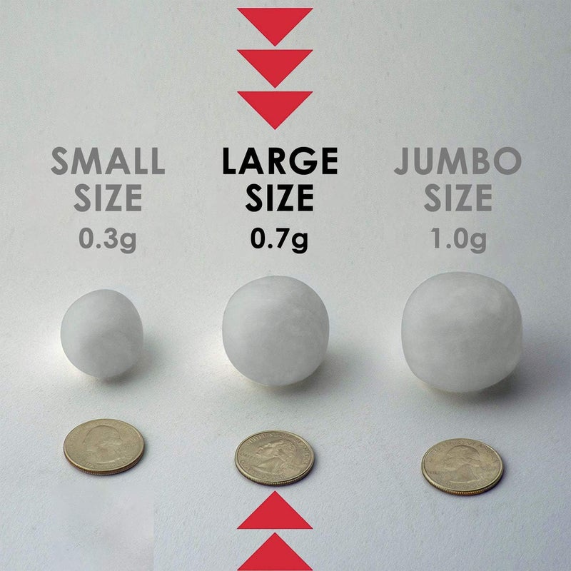 DecorRack 200 Count [Large Size] Cotton Balls, 100% Pure Cotton for Nail Polish and Make-Up Removal, Applying Oil Lotion or Powder, Perfect for Multi-Purpose Use, Soft and Absorbent (200 Count) - Image 2