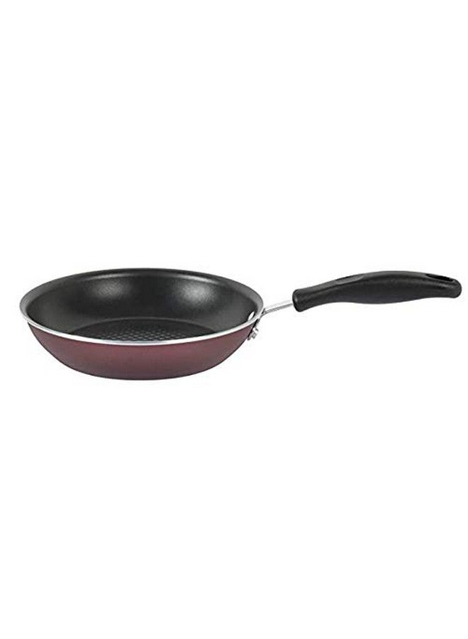 Meyer Merlot Aluminium Non-Stick Frypan | Frying Pan | Omlette pan | Fry pan with Stick Handle | Large Pan | Egg Pan | Gas and Induction Compatible| 100% Toxic Free, 28cm/ 2.63 Liters