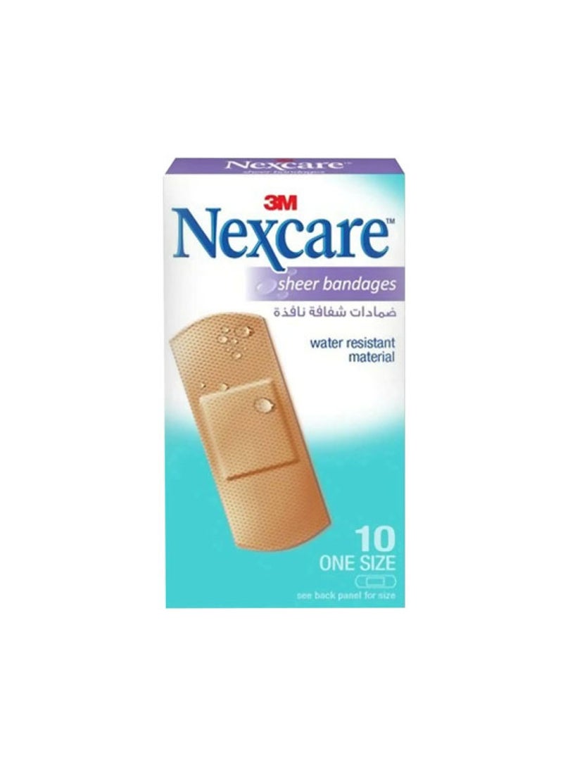 Soft & Flex 360 Natural Feel Bandages – One Size – 10 Bandages