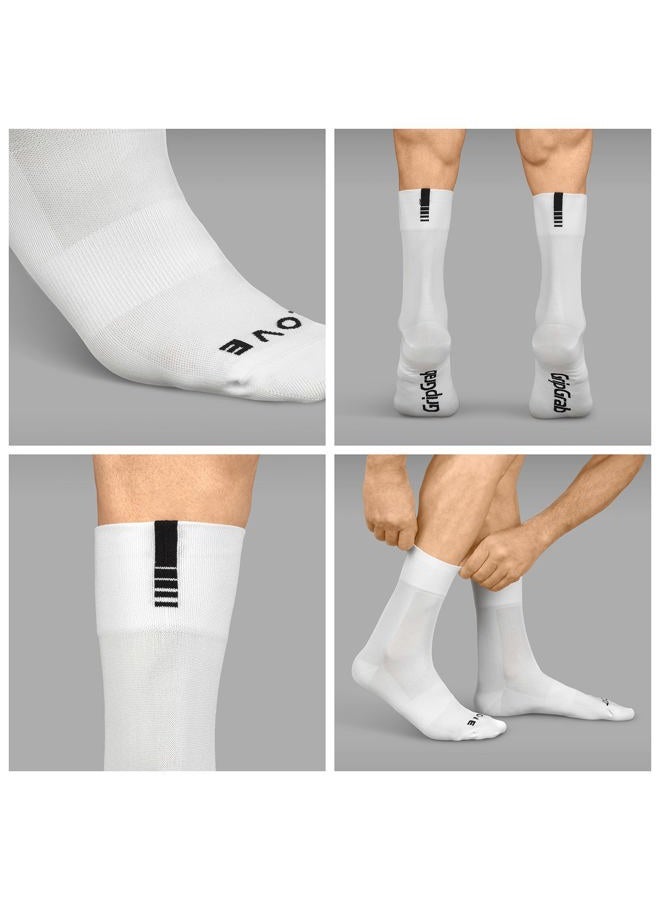 GripGrab Lightweight SL Single & Multipack Performance Summer Cycling Socks Eyecatching 10 Colours 2 Lengths Bike Sock - Image 2