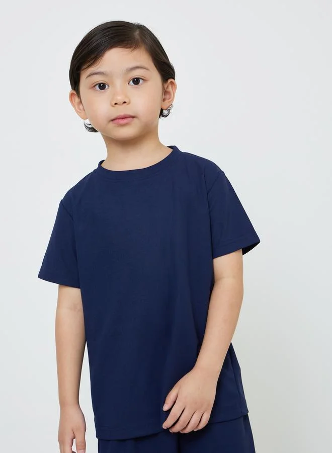 ستايلي Boys Cotton Sports Jersey Athleisure T-Shirt